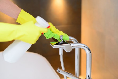 Cleaning equipment inspection and safe handling during carpet care