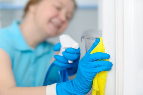 Local oven cleaner preparing a kitchen appliance in SE3
